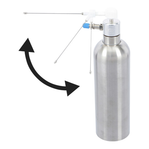 BGS Druckluft-Sprühflasche Edelstahl rostfrei 650 ml