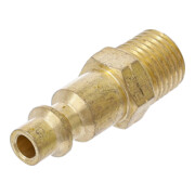 BGS Druckluft-Stecknippel 7056, 6,3 mm (1/4") Außengewinde, USA / Frankreich