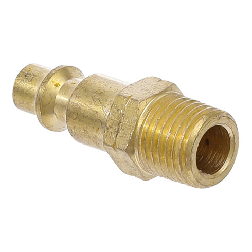 BGS Druckluft-Stecknippel 7056, 6,3 mm (1/4") Außengewinde, USA / Frankreich