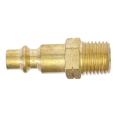 BGS Druckluft-Stecknippel 7056, 6,3 mm (1/4") Außengewinde, USA / Frankreich