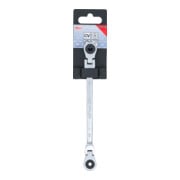 BGS Dubbele ratel-ringsleutel, verstelbaar, met E-profiel ringkoppen, SW E6 x E8-5