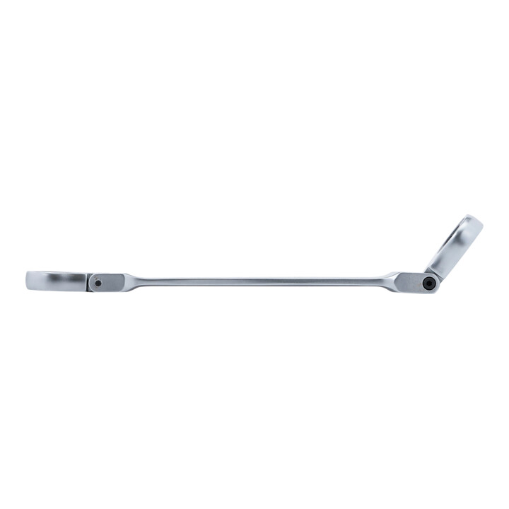 BGS Dubbele ratel-ringsteeksleutel, kantelbaar, met E-profiel ringkoppen, SW E10 x E12