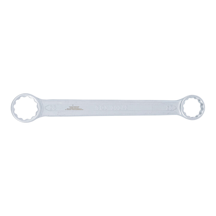 BGS Dubbele ringsleutel, extra plat, SW 25 x 28 mm