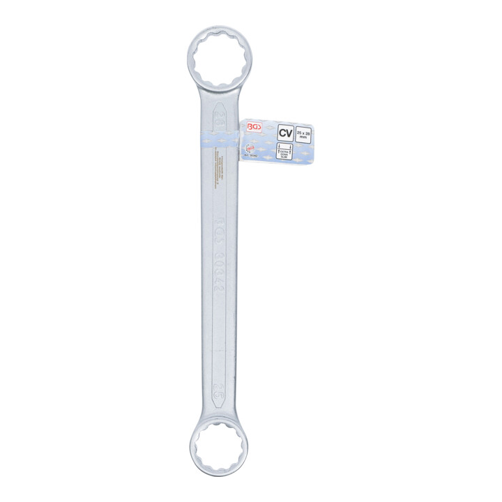 BGS Dubbele ringsleutel, extra plat, SW 25 x 28 mm