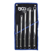 BGS dubbele ringsleutelset extra lang SW 8 - 19 mm 5 dlg.