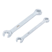 BGS dubbele ringsleutelset open SW 10 x 11 / 12 x 13 mm 2 dlg.
