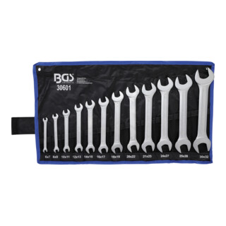 BGS Dubbele steeksleutelset SW 6 - 32 mm 12 delig