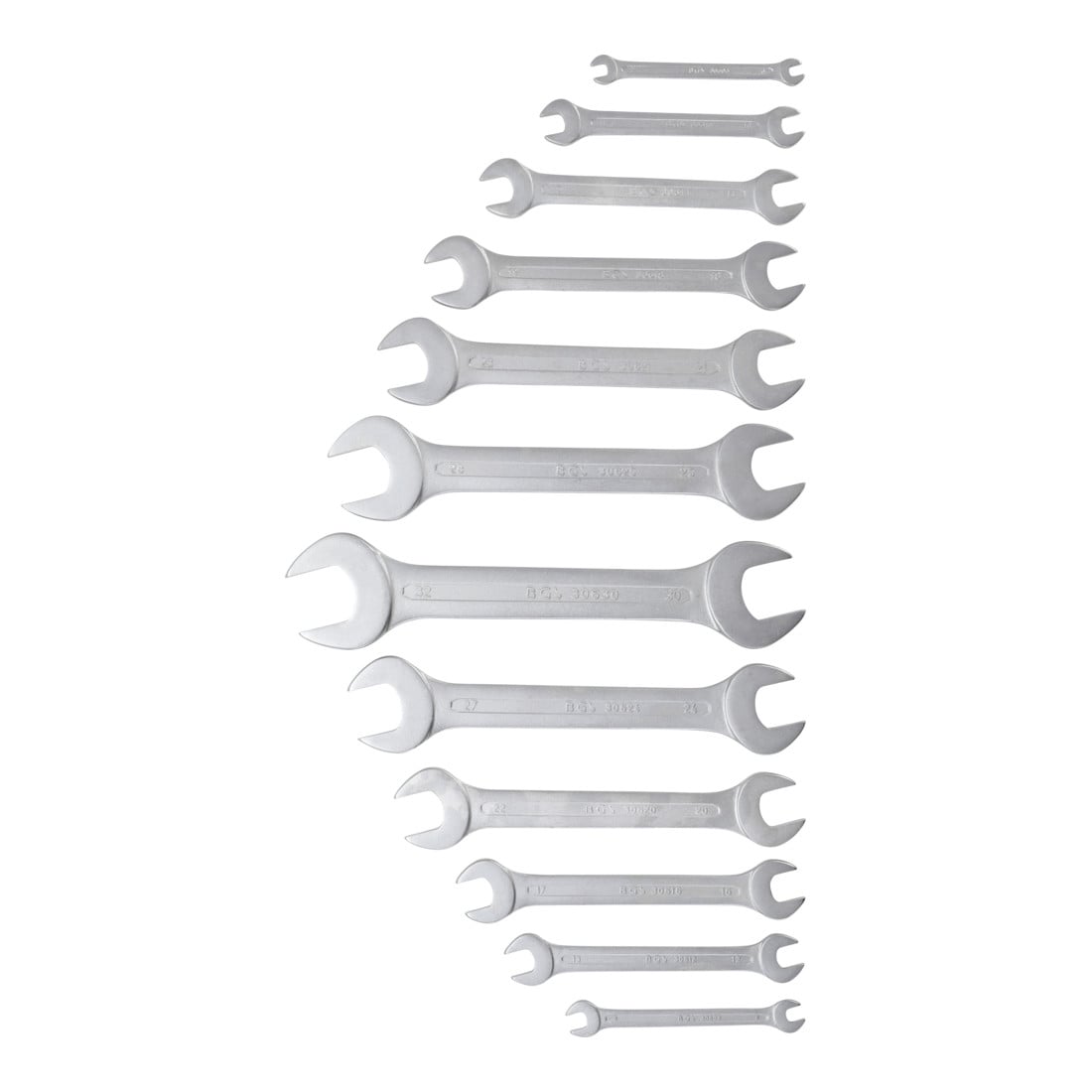 BGS Dubbele steeksleutelset SW 6 - 32 mm 12 delig