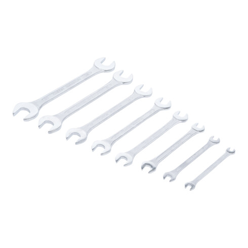BGS Dubbele steeksleutelset SW 6x7 - 20x22 mm 8 dlg.