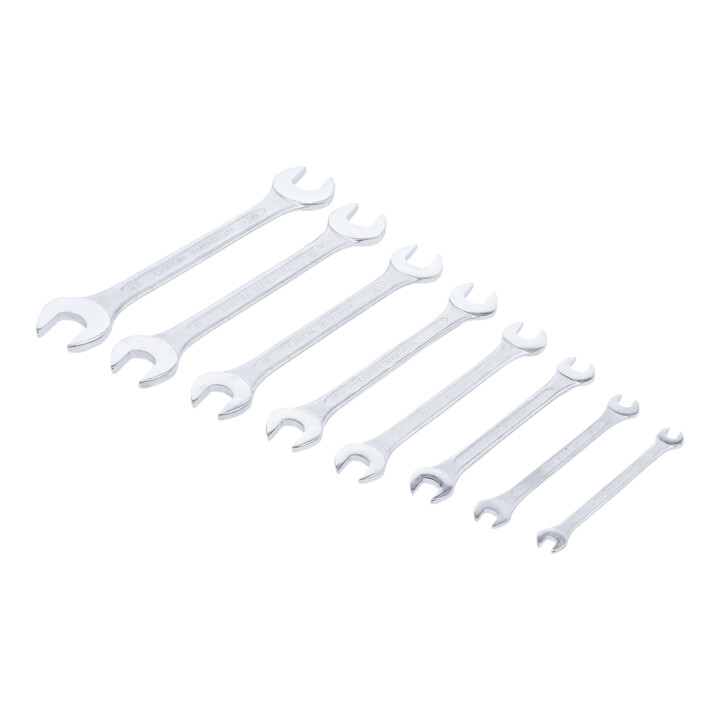 BGS Dubbele steeksleutelset SW 6x7 - 20x22 mm 8 dlg.