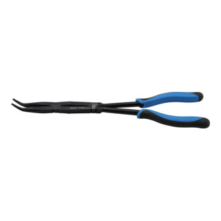 BGS dubbelgebroken tang schuine punt 350 mm