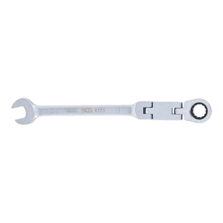 BGS Dubbelscharnierende ratelring-steeksleutel | plooibaar | 13 mm