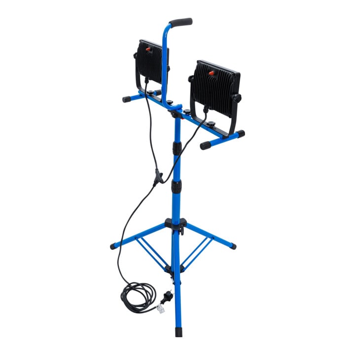 BGS Duo-SMD LED werkspot met statief 2 x 70 W