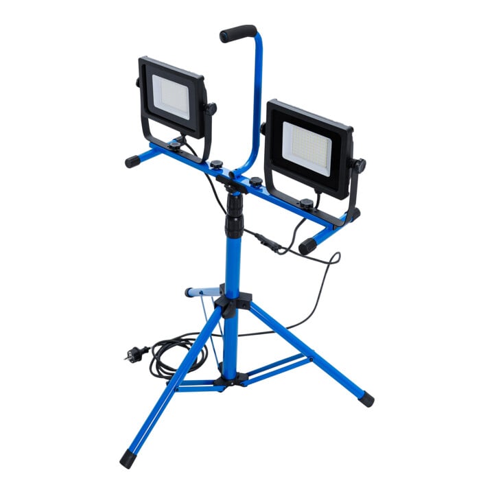 BGS Duo-SMD LED werkspot met statief 2 x 70 W