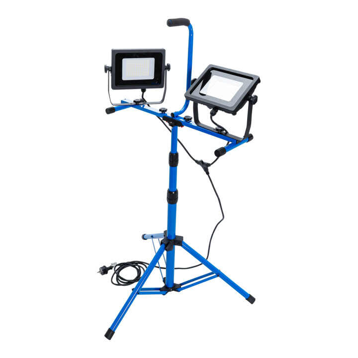 BGS Duo-SMD LED werkspot met statief 2 x 70 W
