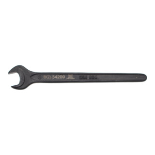 BGS Einmaulschlüssel 34209, DIN 894, SW 9 mm