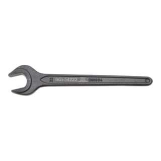 BGS Einmaulschlüssel 34222, DIN 894, SW 22 mm