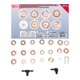 BGS Einspritzdüsen-Kupferdichtring-Sortiment 8107, 551-tlg.-1