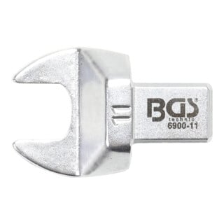 BGS Einsteck-Maulschlüssel 6900-11, 11 mm, Aufnahme 9 x 12 mm