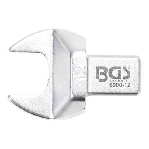 BGS Einsteck-Maulschlüssel 6900-12, 12 mm, Aufnahme 9 x 12 mm