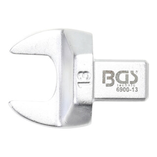 BGS Einsteck-Maulschlüssel 6900-13, 13 mm, Aufnahme 9 x 12 mm