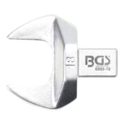 BGS Einsteck-Maulschlüssel 6900-18, 18 mm, Aufnahme 9 x 12 mm