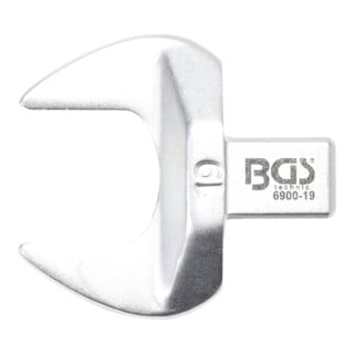 BGS Einsteck-Maulschlüssel 6900-19, 19 mm, Aufnahme 9 x 12 mm