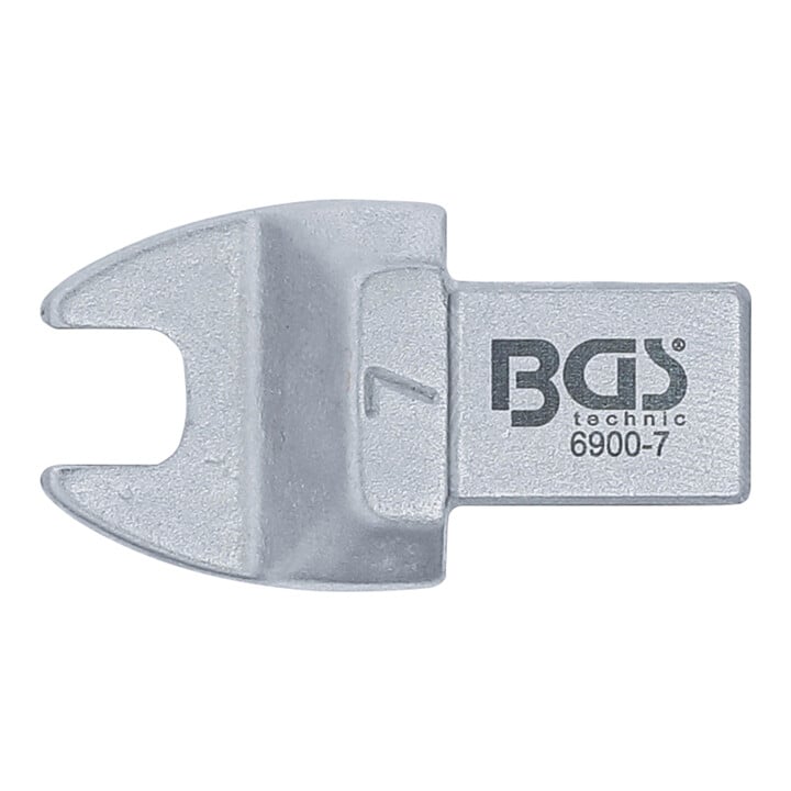 BGS Einsteck-Maulschlüssel 6900-7, 7 mm, Aufnahme 9 x 12 mm