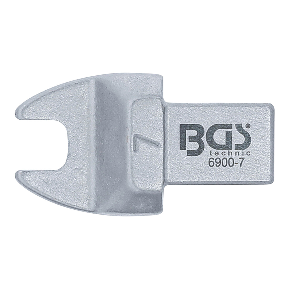 BGS Einsteck-Maulschlüssel 6900-7, 7 mm, Aufnahme 9 x 12 mm