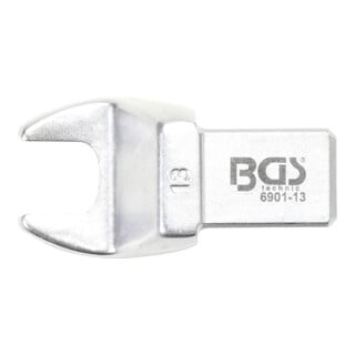 BGS Einsteck-Maulschlüssel 6901-13, 13 mm, Aufnahme 14 x 18