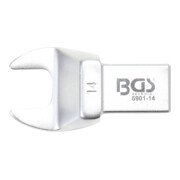 BGS Einsteck-Maulschlüssel 6901-14, 14 mm, Aufnahme 14 x 18
