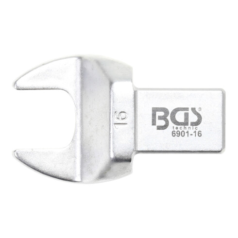 BGS Einsteck-Maulschlüssel 6901-16, 16 mm, Aufnahme 14 x 18