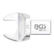 BGS Einsteck-Maulschlüssel 6901-16, 16 mm, Aufnahme 14 x 18