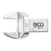 BGS Einsteck-Maulschlüssel 6901-17, 17 mm, Aufnahme 14 x 18