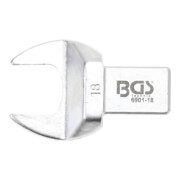 BGS Einsteck-Maulschlüssel 6901-18, 18 mm, Aufnahme 14 x 18