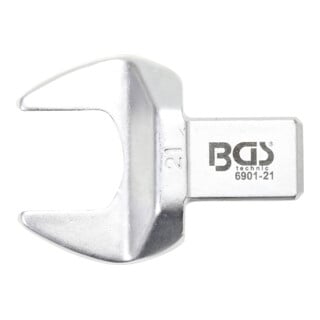 BGS Einsteck-Maulschlüssel 6901-21, 21 mm, Aufnahme 14 x 18