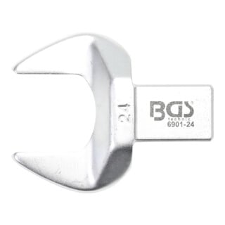 BGS Einsteck-Maulschlüssel 6901-24, 24 mm, Aufnahme 14 x 18