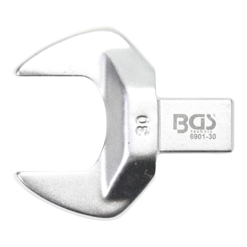 BGS Einsteck-Maulschlüssel 6901-30, 30 mm, Aufnahme 14 x 18