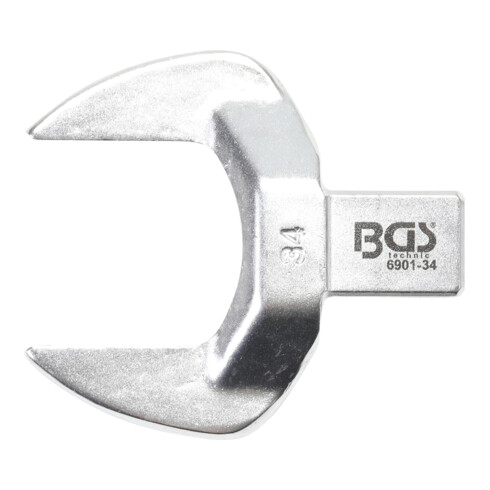 BGS Einsteck-Maulschlüssel 6901-34, 34 mm, Aufnahme 14 x 18