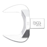 BGS Einsteck-Maulschlüssel 6901-38, 38 mm, Aufnahme 14 x 18