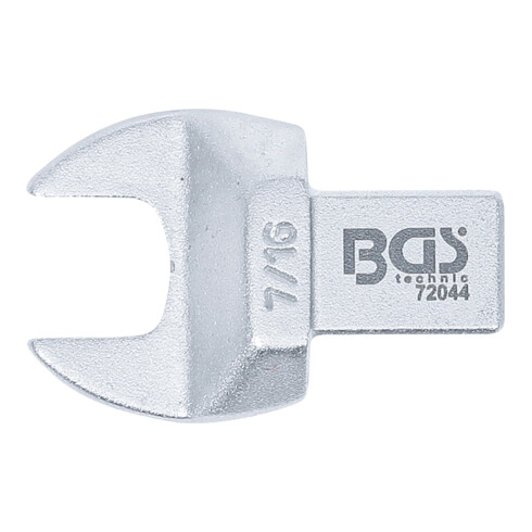 BGS Einsteck-Maulschlüssel 72044, 7/16", Aufnahme 9 x 12 mm
