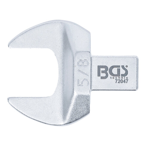 BGS Einsteck-Maulschlüssel 72047, 5/8", Aufnahme 9 x 12 mm