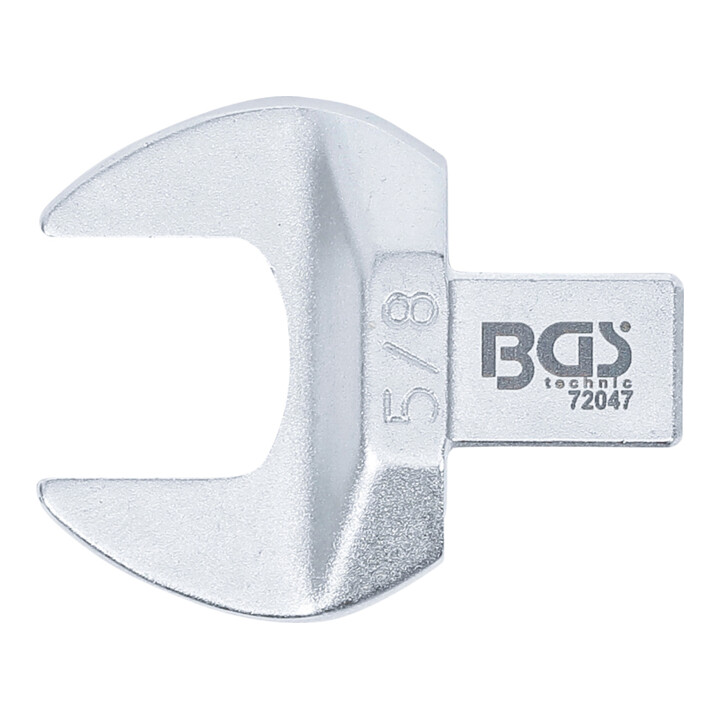 BGS Einsteck-Maulschlüssel 72047, 5/8", Aufnahme 9 x 12 mm