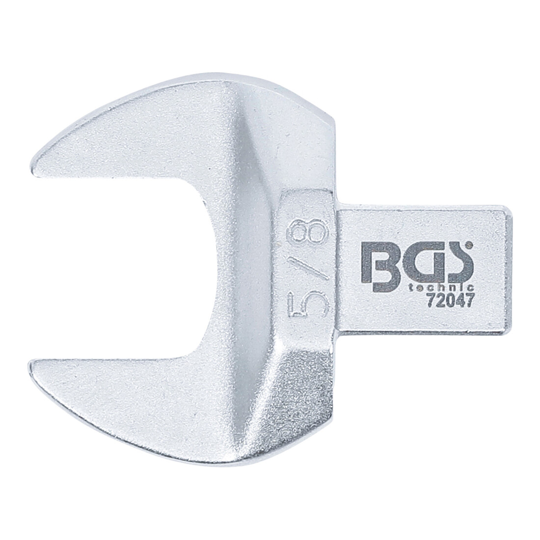 BGS Einsteck-Maulschlüssel 72047, 5/8", Aufnahme 9 x 12 mm