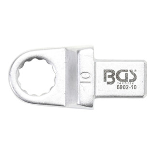 BGS Einsteck-Ringschlüssel 6902-10, 10 mm, Aufnahme 9 x 12 mm