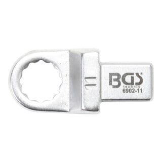 BGS Einsteck-Ringschlüssel 6902-11, 11 mm, Aufnahme 9 x 12 mm