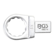 BGS Einsteck-Ringschlüssel 6902-16, 16 mm, Aufnahme 9 x 12 mm