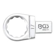 BGS Einsteck-Ringschlüssel 6902-17, 17 mm, Aufnahme 9 x 12 mm