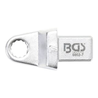 BGS Einsteck-Ringschlüssel 6902-7, 7 mm, Aufnahme 9 x 12 mm