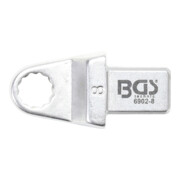 BGS Einsteck-Ringschlüssel 6902-8, 8 mm, Aufnahme 9 x 12 mm